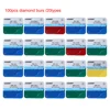 AZDENT 20 boxes/100pcs Dental Diamond Burs for High Speed Handpiece Medium FG 1.6MM 20 Fixed Types Dentist Dental Lab Tools ► Photo 1/6