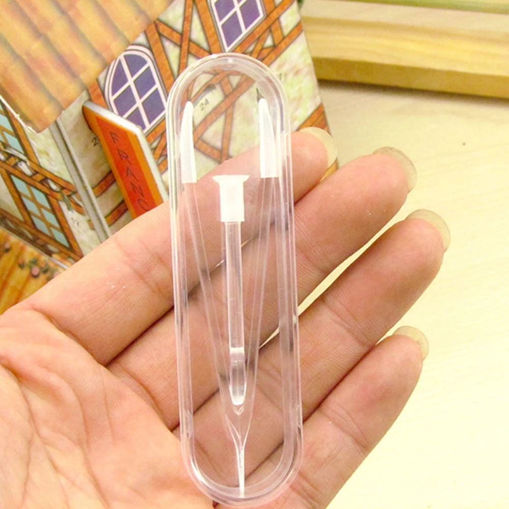 1 шт. контактные линзы Пинцет Безопасный Удобный, для чистки Щипцы Зажим для ежедневного Применение