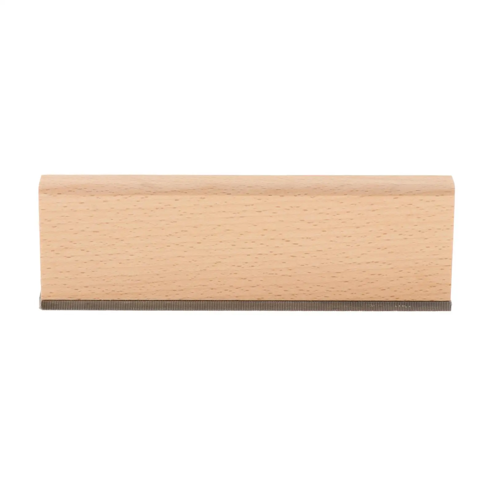 Maple Wood & Iron Frets Neck Leveling Polishing File Tool for Bass Banjo Mandolin