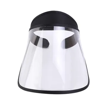 

Adjustable Women Men Transparent Sun Visor Hat Cap Uv Protection Cover Flexible Summer Cap Plastic Caps For Outdoor Hats