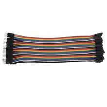 3 комплекта 40 шт. Dupont провод Соединительный кабель 1 P-1 P 2,54 мм штекер-Женский длина 20 см
