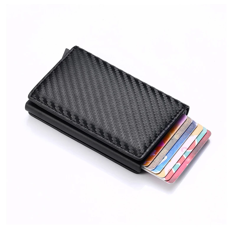 Cheap Purse Card-Holder Smart Wallet Credit-Bank Aluminum-Alloy Casual Fashion Women Brand 1005001561139555