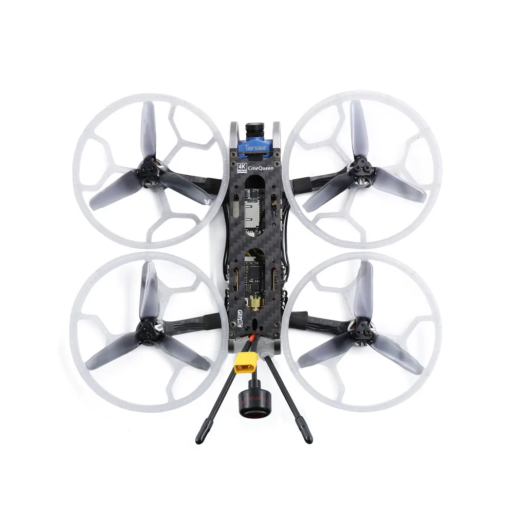 GEPRC CineQueen 4K 3 дюйма 3~ 4S 5,8G 500mW VTX Tarsier V2 CineWhoop FPV Racing/Racer Drone Quadcopter MultiRotor RC модели игрушек