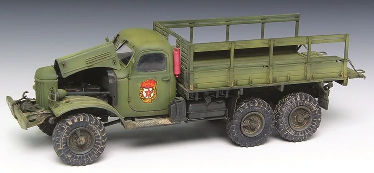 1/72 масштаб, ZIL-157, сборная модель грузовика Советской Армии, бронированный танк, пластиковая модель, набор игрушек для взрослых и детей, коллекция