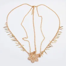 Креативная подвеска в виде листа в европейском и американском стиле, аксессуары для головного убора, Лидер продаж, оригинальные аксессуары для волос