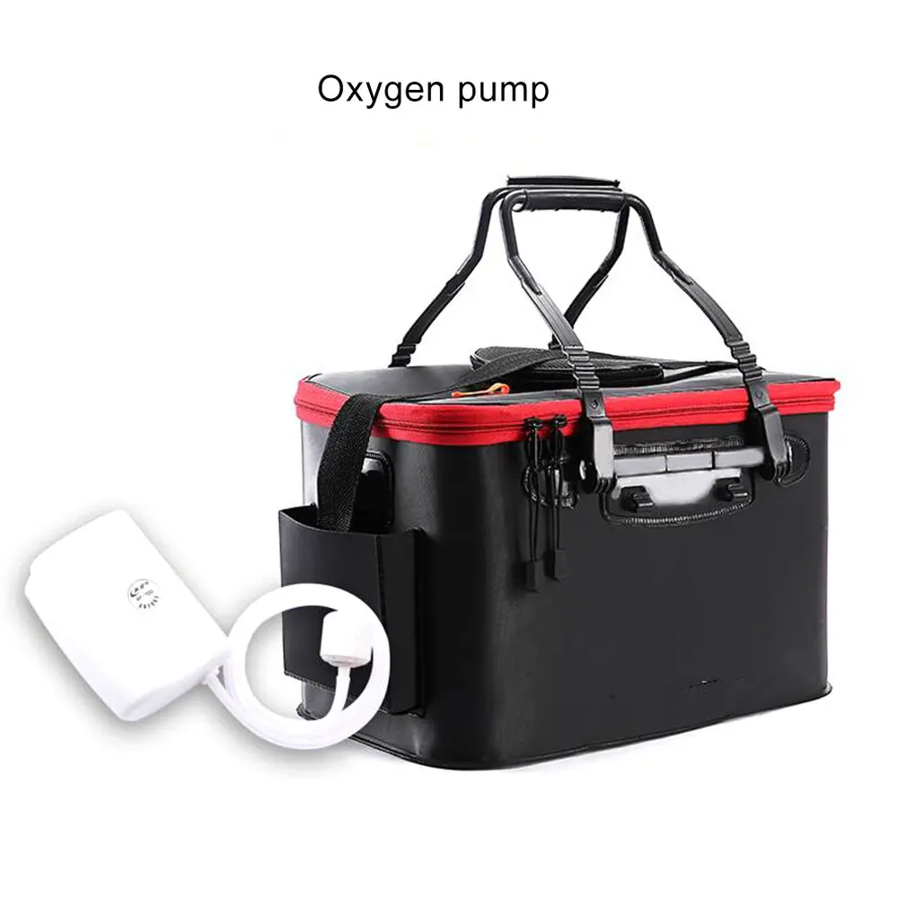 

Fishing Bag Collapsible Fish Bucket Live Fish Box Camping Water Container Pan Basin Tackle Storage Outdoor Live Fish Container