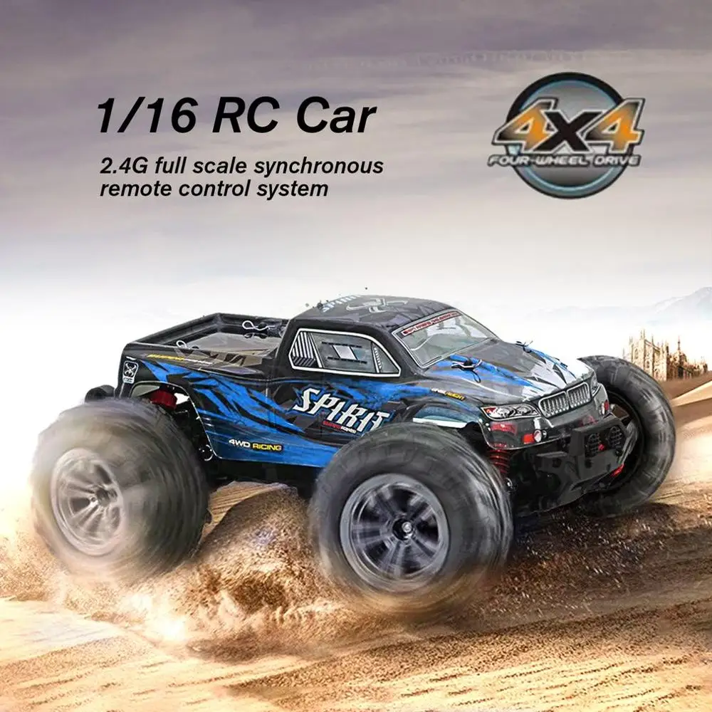 Q901 1:16 RC автомобиль 4WD бесщеточный двигатели Вождение пустыня грузовик привод Bigfoot