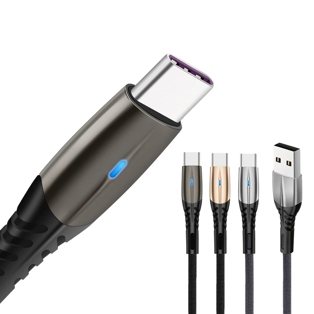 Кабель usb type C для samsung Note 10 S9 Plus Xiaomi Redmi Note 7 8 Pro K20 3A быстрое устройство для зарядки мобильного телефона USB-C кабель