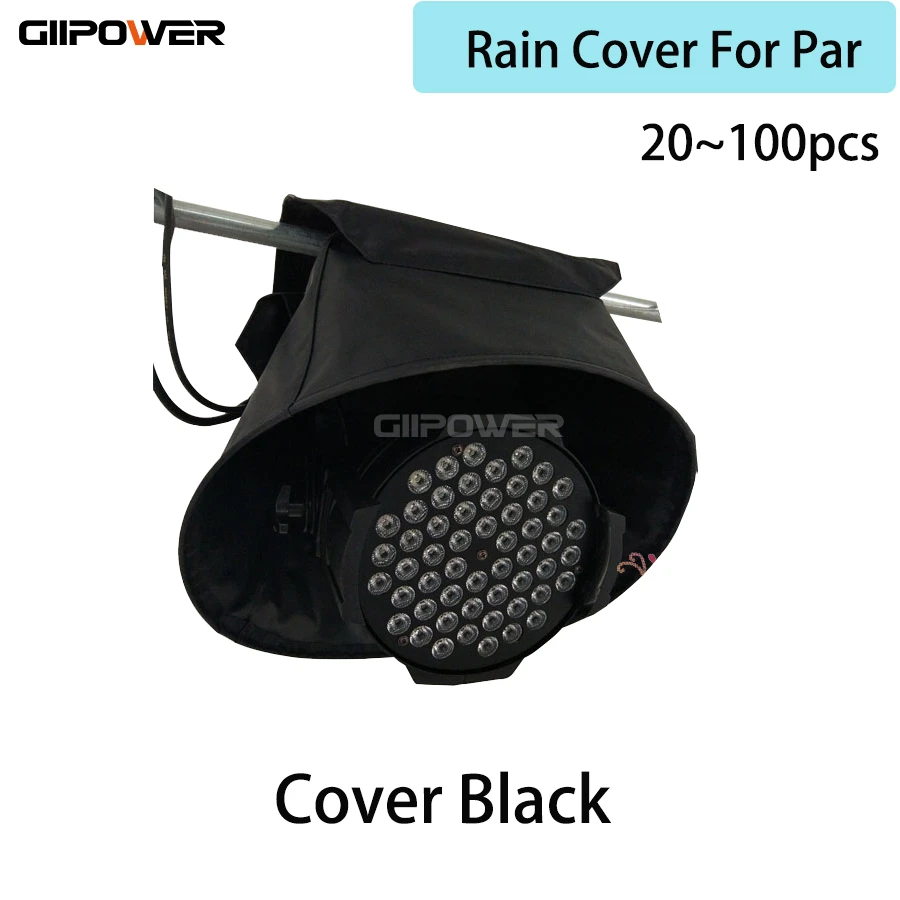 20100pcs Black Led Par Rain Cover Stage Light Rain Cover Weather
