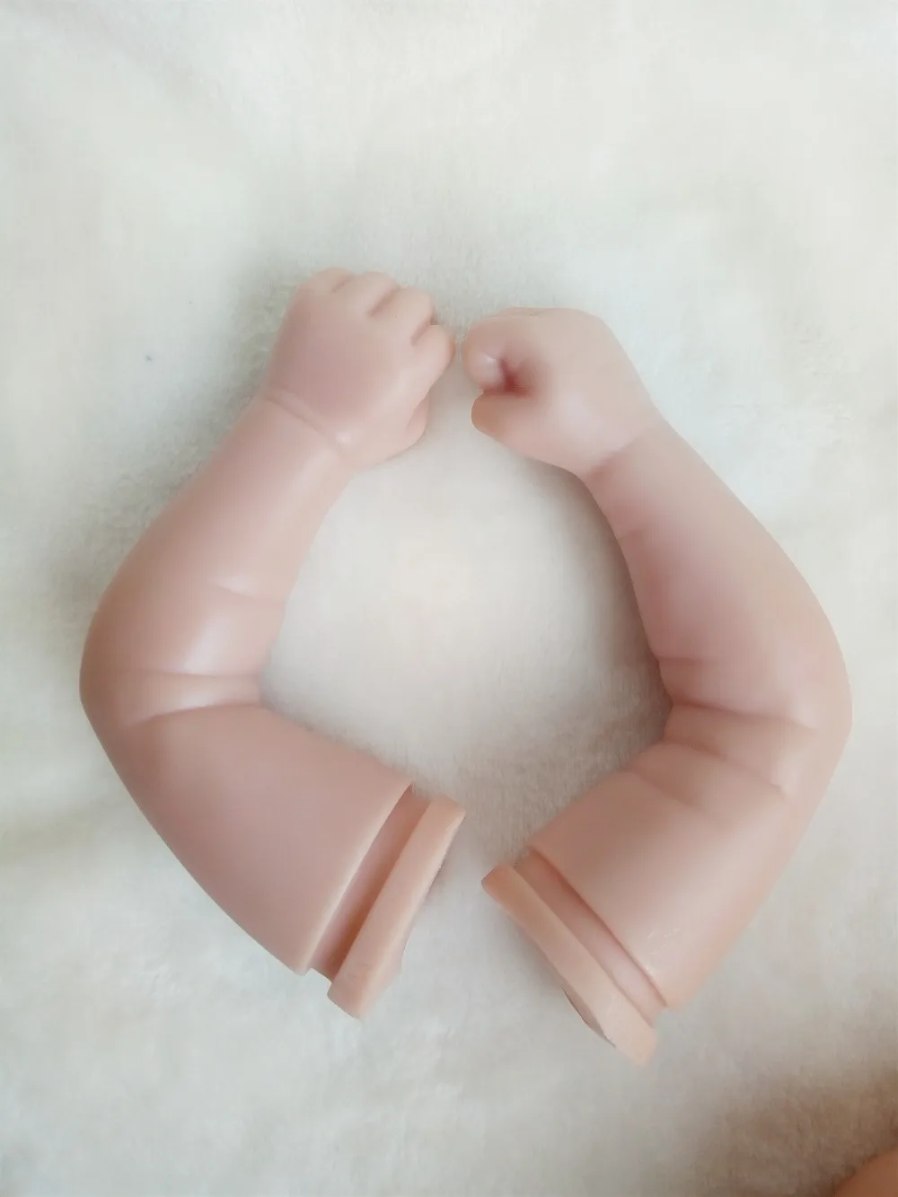 Силиконовые reborn baby мягкие тела виниловые куклы комплект куклы аксессуары DK-4 высококачественные, для творчества модельный комплект незавершенные пустые Unpaint кукольные наборы