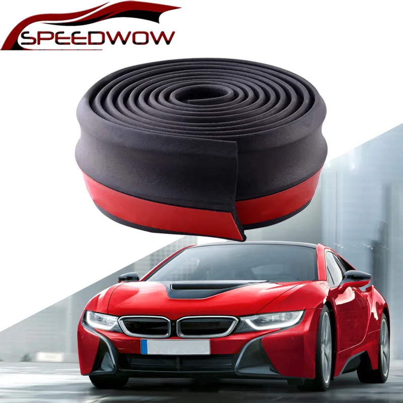 SPEEDWOW Универсальный Автомобильный передний задний Боковой бампер разделитель