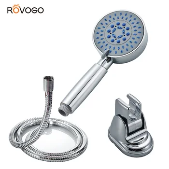 

ROVOGO Multifunction Handheld Shower Head with 1.5m Hose Spray Head Hand Held Showerhead Against with Water Saving Mode, Chrome