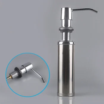 

300ML Countertop Liquid Hand Pump Replacement Kitchen Sink Soap Dispenser _WK