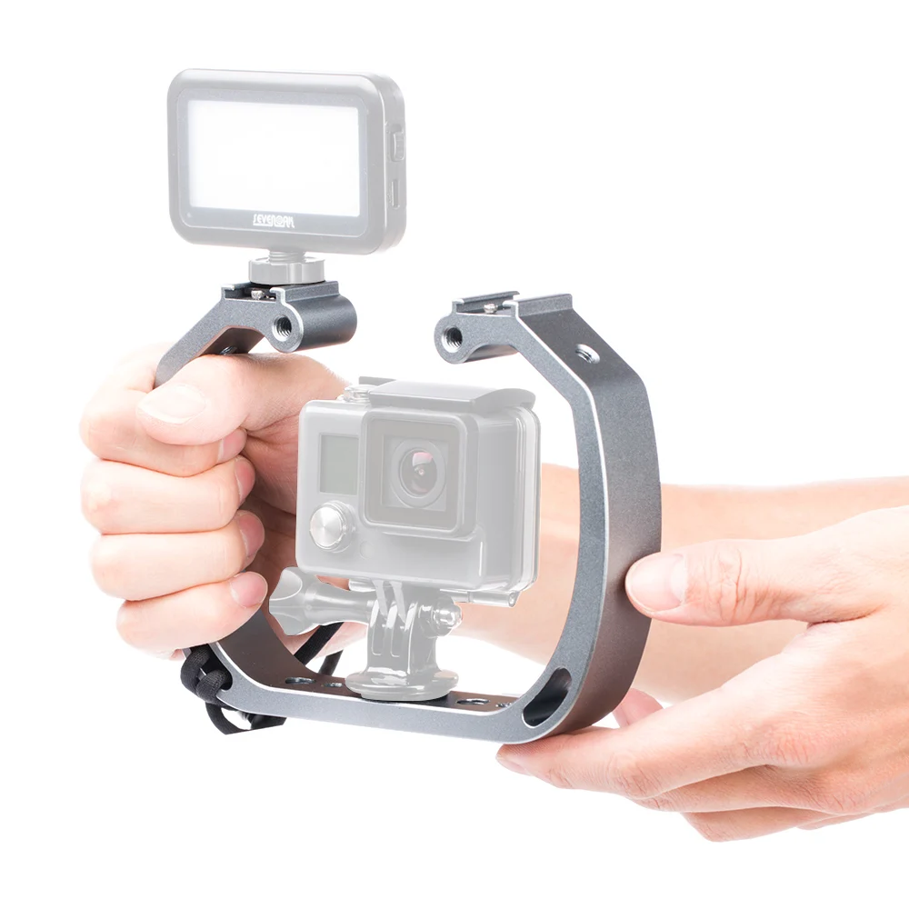 Sevenoak SK GHA6 алюминиевая видеокамера клетка Ручной Стабилизатор микропленка для GoPro