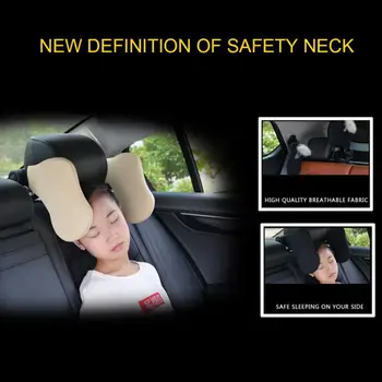 

Car Neck Headrest Pillow Travel Rest Neck Pillow Support Solution For Kids Pillow And Adults Auto Seat Head Car Travel Headrest