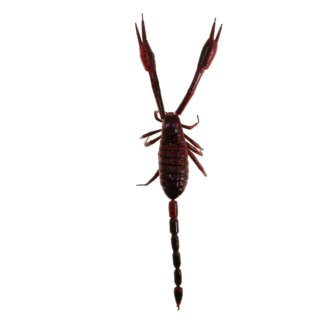 Scorpion Random Высоко имитированные глиняные насекомые, животные модель игрушки для дома, сада, двора Декор офисный магазин орнамент детская игрушка-случайный цвет - Цвет: Scorpion Random