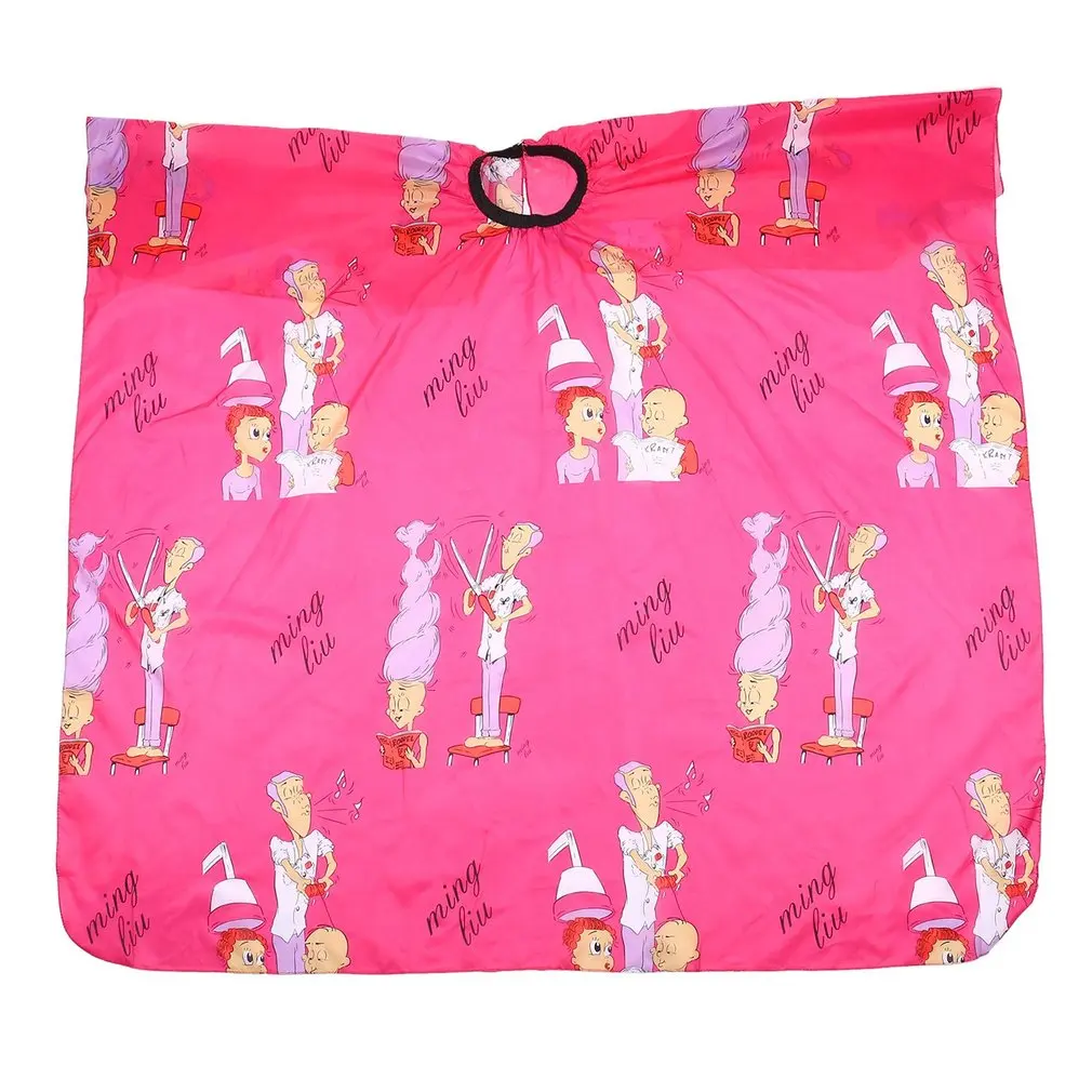 Горячее предложение! Водонепроницаемый парикмахерский халат с мультяшным рисунком. Парикмахерские инструменты для стрижки волос