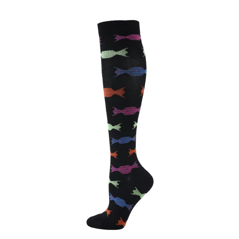 Compression Socks 1 PAIR Pressure Socks Calcetines De Compresion Elastic Outdoor Cycling Running Sports Socks bombas socks for women Women's Socks