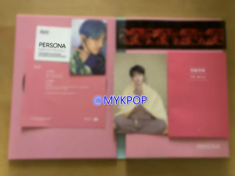 [MYKPOP]~ Официальный корейский~ карта, топа, поэтому, душа-PERSONA, KPOP альбомов версия 01 02/03/04 SA19080802