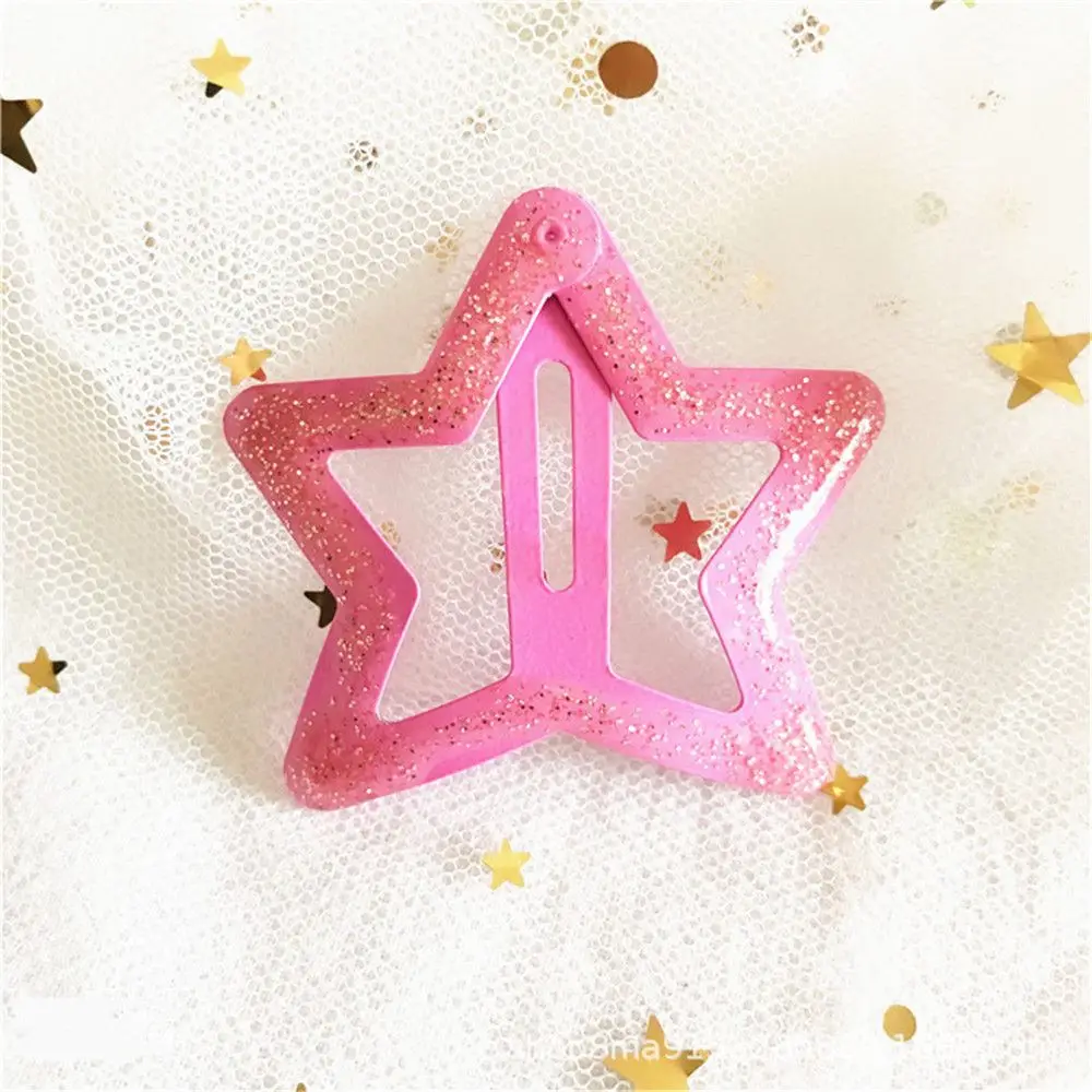 pink 1 шт. шикарные детские новые милые заколки для волос Единорог безопасные заколки BB клип маленькие девочки подарки Детские аксессуары для волос дропшиппинг - Цвет: pink