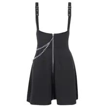 Новая женская Однотонная юбка с высокой талией на молнии