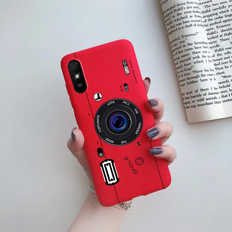 For Xiaomi Redmi 9A Case Love Heart Sunflower Soft Silicon Back Cover Phone Cases For Xiaomi Redmi 9A 9 A A9 Redmi9A Case Fundas