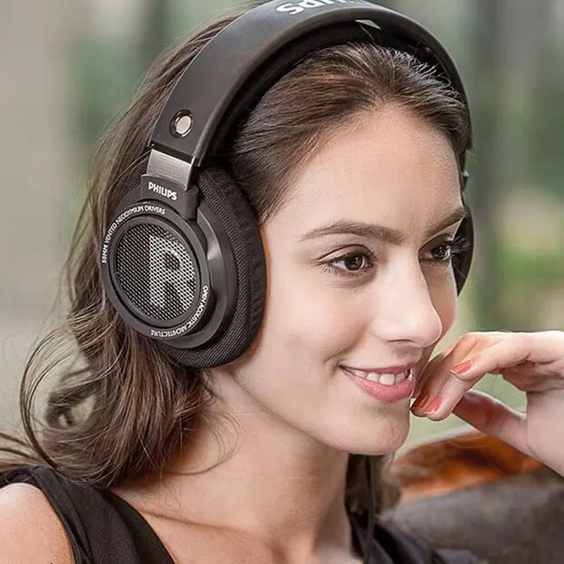 Philips SHP9500 профессиональные наушники с 3 м длинным проводом шумоподавления наушники для xiaomi SamSung S8 MP3 официальный тест