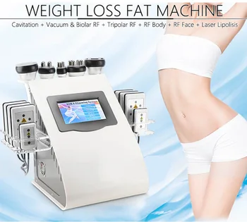

Model 40k Ultrasonic liposuction Cavitation 8 Pads Laser Vacuum RF Skin Care Salon Spa Slimming Machine & Beauty Equipment