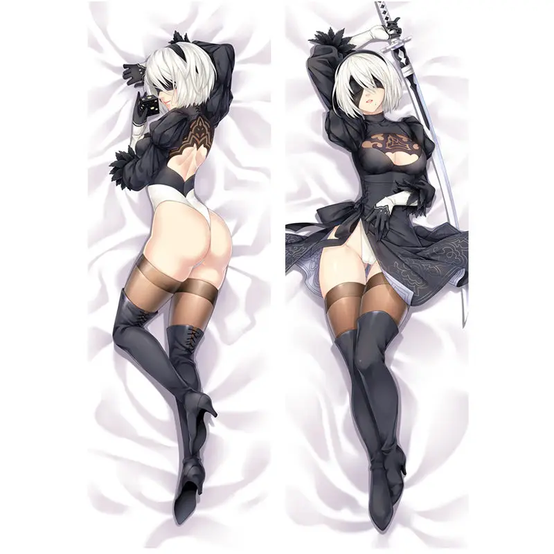 Аниме PSP игра NieR:Automata YoRHa No. 2 Тип B 2B Dakimakura Чехол для подушки тела 18r девочек декор