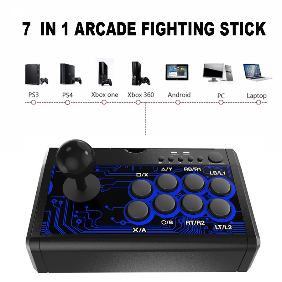 7 In 1 Usb Wired Arcade Fighting Stick Joystick With Metal Base For Ps4 Switch P3 Pc Android Series Xboxone S 360 Controller Joysticks Aliexpress 7 In 1 Usb Wired Arcade Fighting Stick Joystick With Metal Base For Ps4 Switch P3 Pc Android Series Xboxone S 360 Controller Joysticks Aliexpress