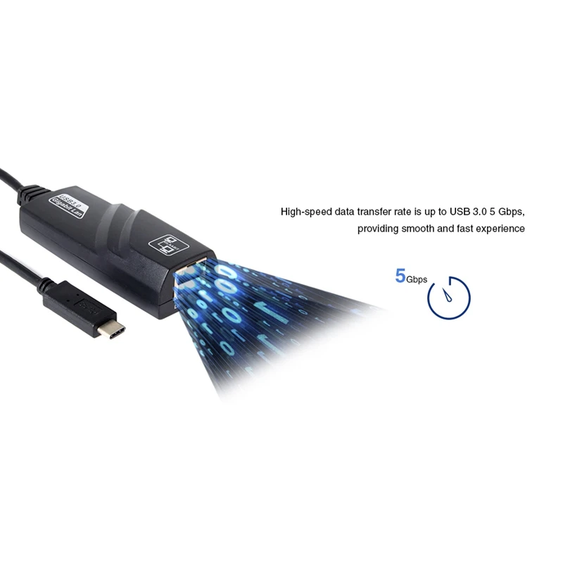 Горячая-Uc-064 Usb 3,0 5 Гбит/с тип-c до 1000 Мбит/с гигабитный Ethernet сетевой адаптер Lan для Rj45 cv6 Ieee 802.3Az