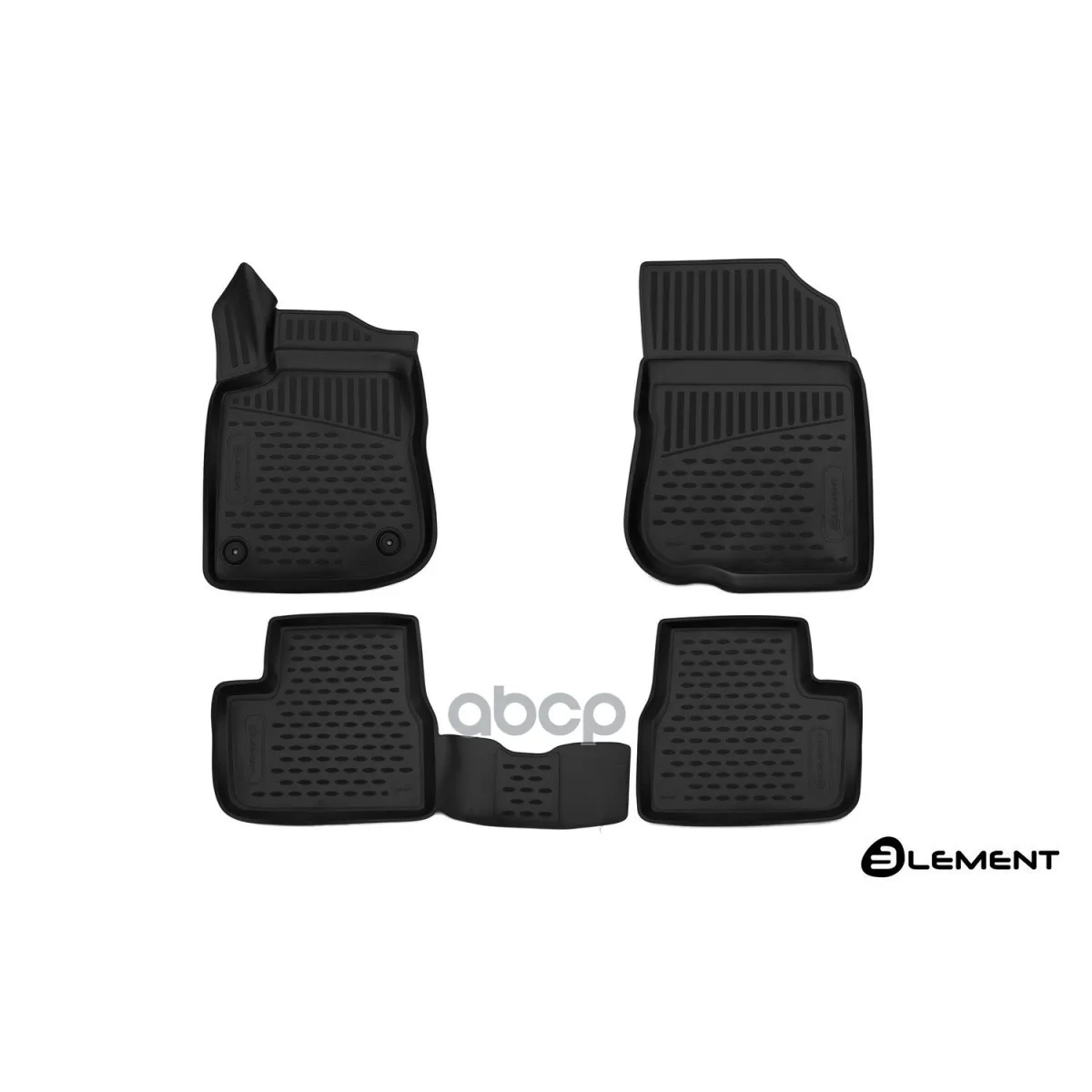 Коврики 3d В Салон Peugeot 2008,-, 4 Шт.(Полиуретан) ELEMENT арт. ELEMENT3D3827210k