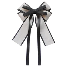 Корейский Роскошный ленточный галстук-бабочка в клетку блузка дизайнерская мода профессиональный вырез галстук бабочка подарки для мужчин аксессуары