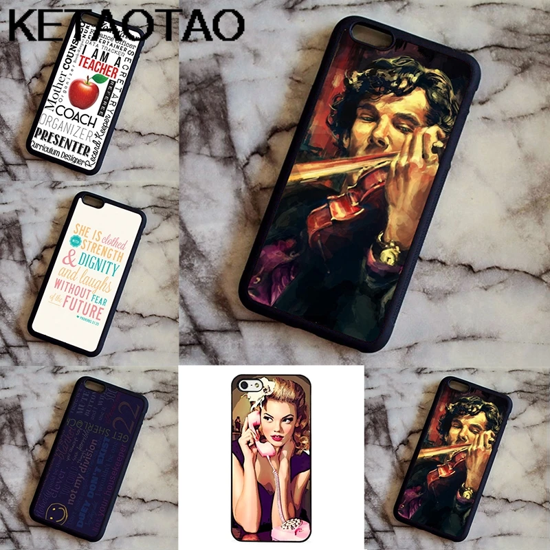 KETAOTAO старый модный телефон для iPhone 5C 5S 6S 7 8 Plus X XR XS MAX для samsung черный мягкий чехол для телефона резиновый силиконовый
