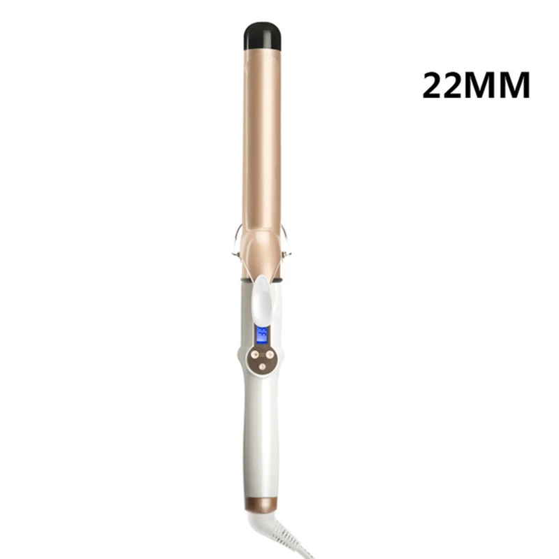 Real Electric Professional Ceramic Hair Curler Lcd Curling Iron Roller Curls Wand Waver Fashion Styling Tools