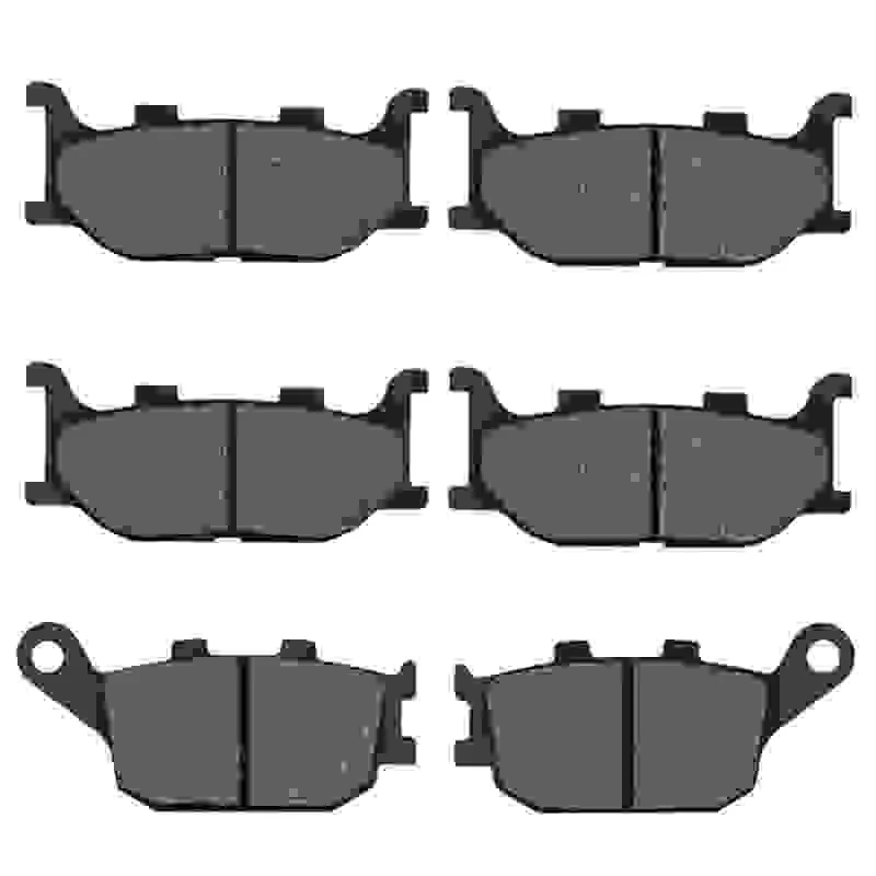 Передние и задние тормозные колодки для мотоцикла YAMAHA FZ 6 FZ600 600 2004 2006 FZ6 Non ABS 2007 Fazer