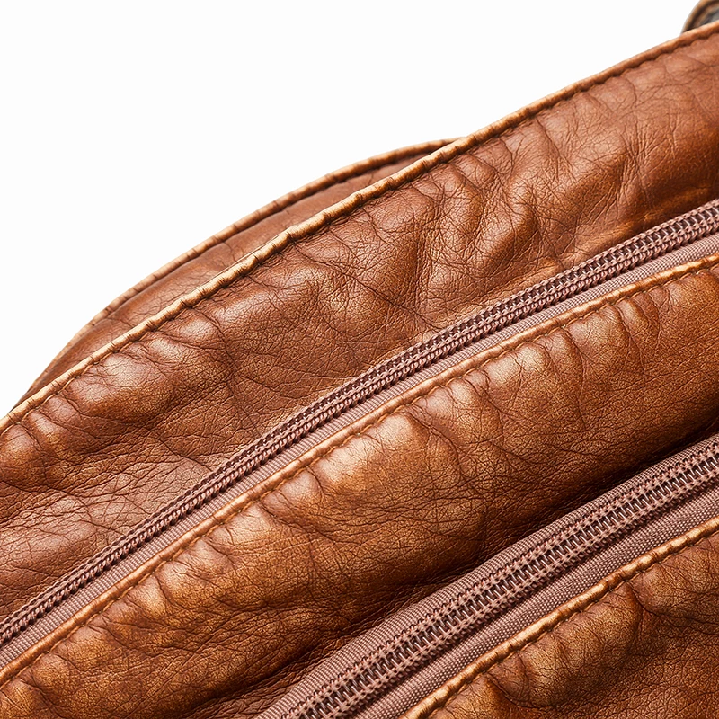 Зимний стиль Bolsas, роскошные женские сумки из мягкой кожи, дизайнерские сумки с несколькими карманами через плечо, сумки на плечо для женщин