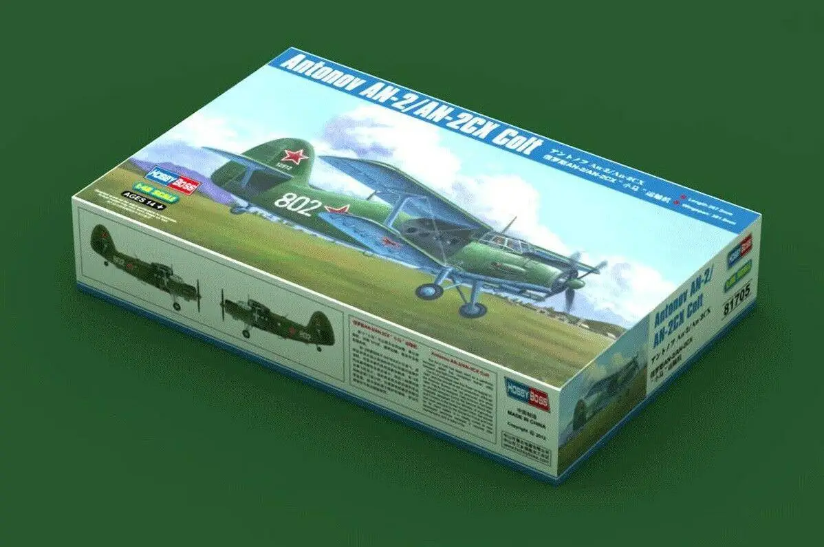 

Hobbyboss Model 81705 1/48 Antonov AN-2/AN-2CX Colt hobby boss model kit