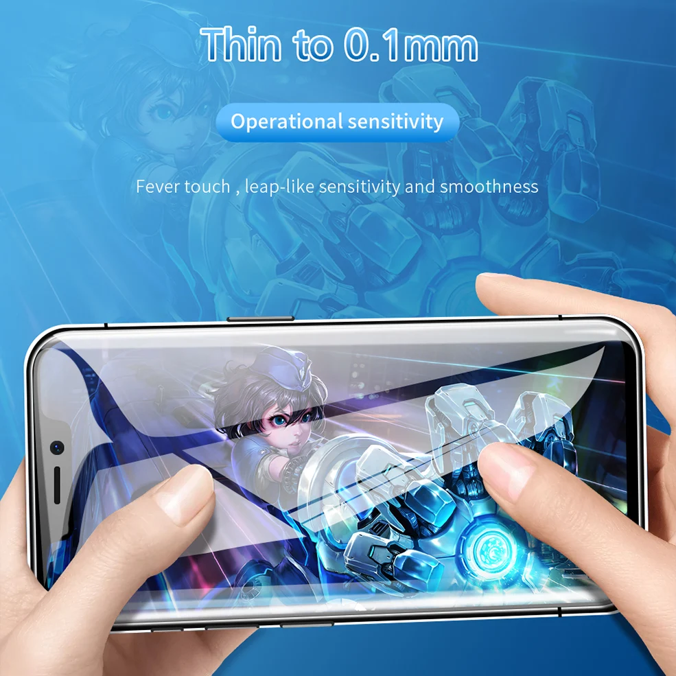 100D Защитная Гидрогелевая пленка для iPhone 11 Pro Max XR X XS 6 6s 7 8 Plus мягкая защитная экрана