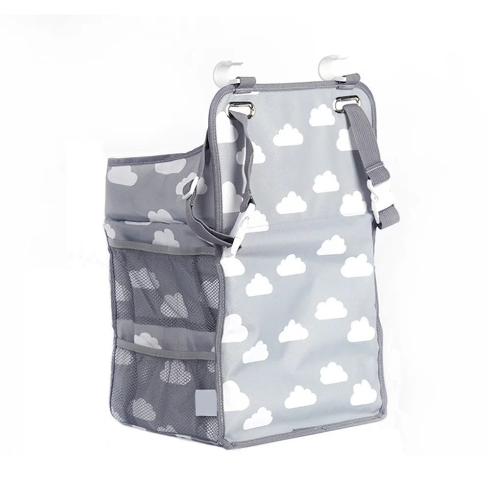 Baby Stroller Diaper Hanging Bag Crib Hanging Bag Multi-function Feeding Bottle Storage Baby snoring cloth toys stroller bag