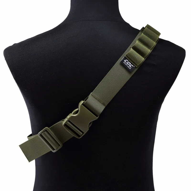 Tactical Military 27 Rounds Cartridge Shoulder Belt Storage Gun Accessories Ammo Holster Outdoor Hunting Airsoft Bullet Belts