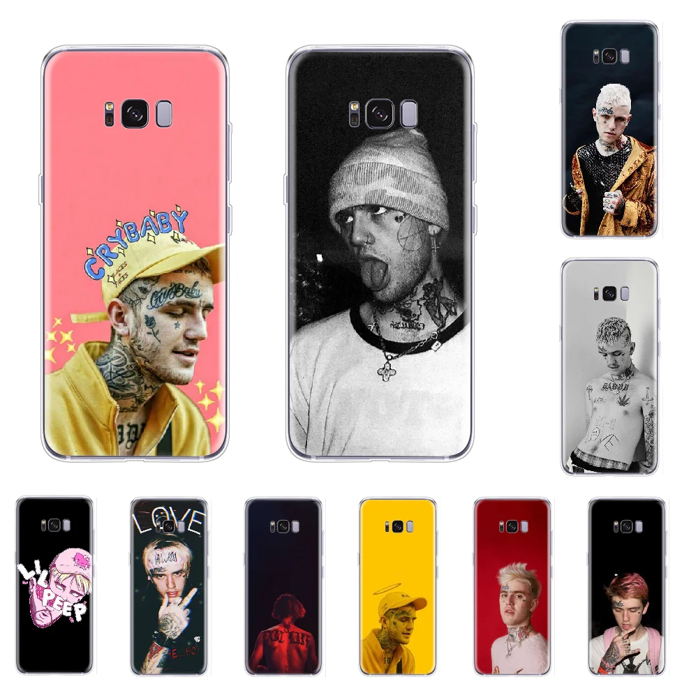 Lil Peep Rapper bad guy TPU black Phone Case Cover Hull For Samsung S5 S6 S7 S8 S9 S10 e S20 Ultra edge plus lite | Мобильные