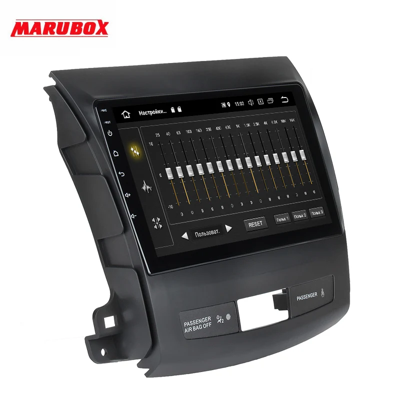 Штатная магнитола для Mitsubishi Outlander xl /4007, MARUBOX TK900 Штатное головное устройство для Мицубиси Аутлендер, Android 9.0, Восьмиядерный процессор, встроенный DSP, IPS экран, Оперативная 4GB, Встроенная 64GB