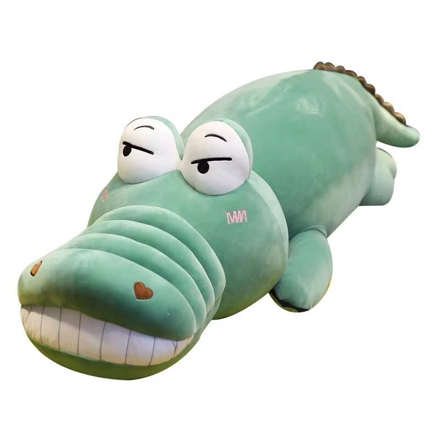 Hot New Stuffed Animal Real Life Alligator Plush Toys Simulation Crocodile  Dolls Kawaii Ceative Pillow For Children Xmas Gifts - Stuffed & Plush  Animals - AliExpress