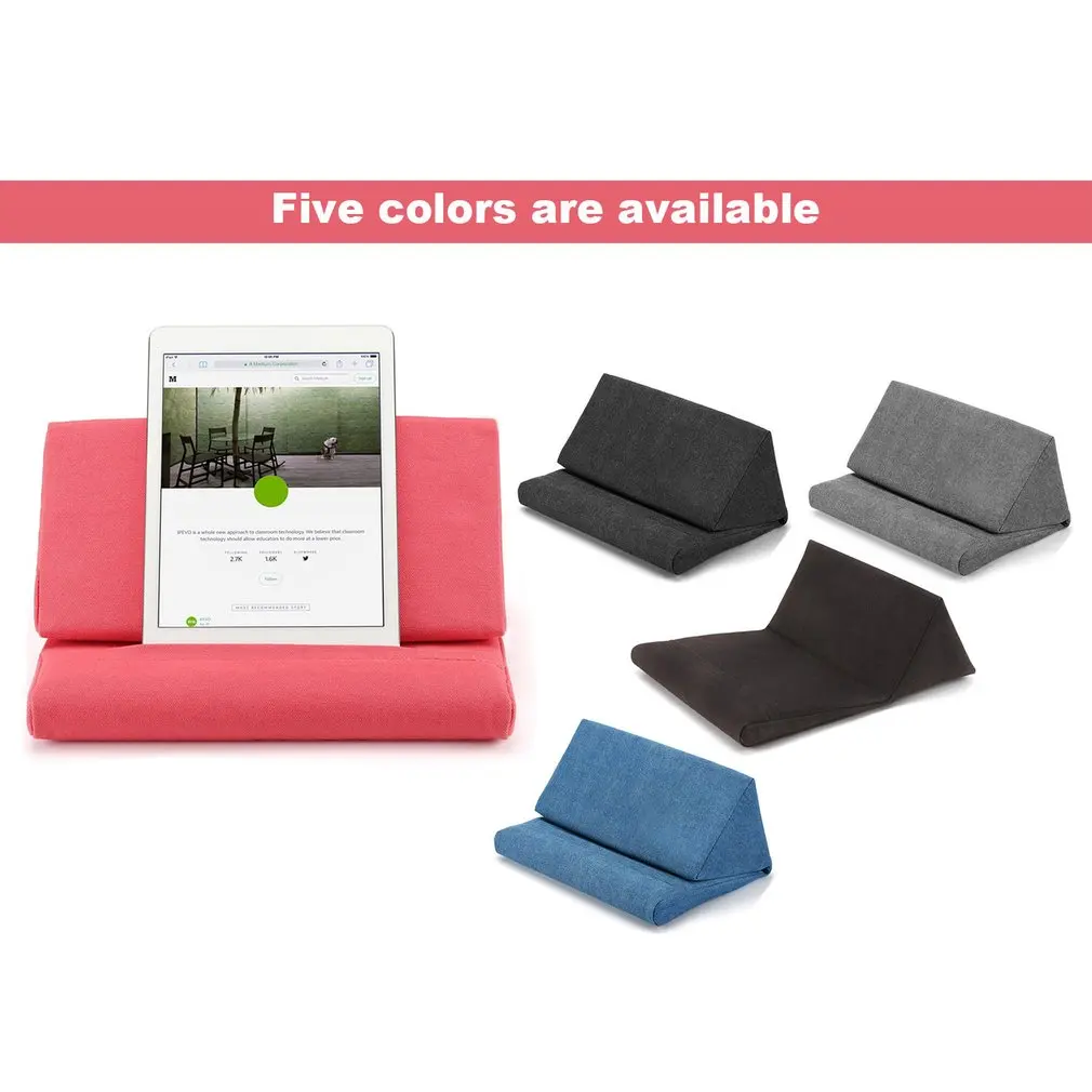 

Laptop Holder Tablet Pillow Foam Lapdesk Multifunction Laptop Cooling Pad Tablet Stand Holder Stand Lap Rest Cushion for Ipad