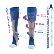 Best Price Men Women Compression Socks Fit For Sports Black Compression Socks For Anti Fatigue Pain Relief Knee High Stockings High Socks Best Price Men Women Compression Socks Fit For Sports Black Compression Socks For Anti Fatigue Pain Relief Knee High Stockings High Socks