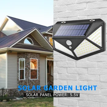 

Solar Panel Wall Lamp Decorative Light LED Solar Light 3 Mode Waterproof Motion Sensor Lighting Control Wall Yard Lamps