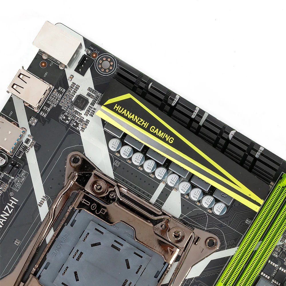Huanan Zhi X99-8M игровой материнской платы для Intel X99 LGA 2011-3 DDR4 ECC память 32GB M.2 USB3.0 блок питания ATX LGA2011-3 материнская плата