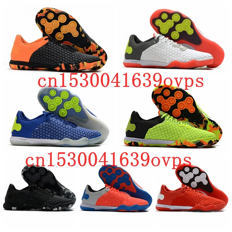 

2020 mens Soccer Cleats Football Boots Top Quality Trainers Leather SUperFlys IC Indoor Soccer Shoes