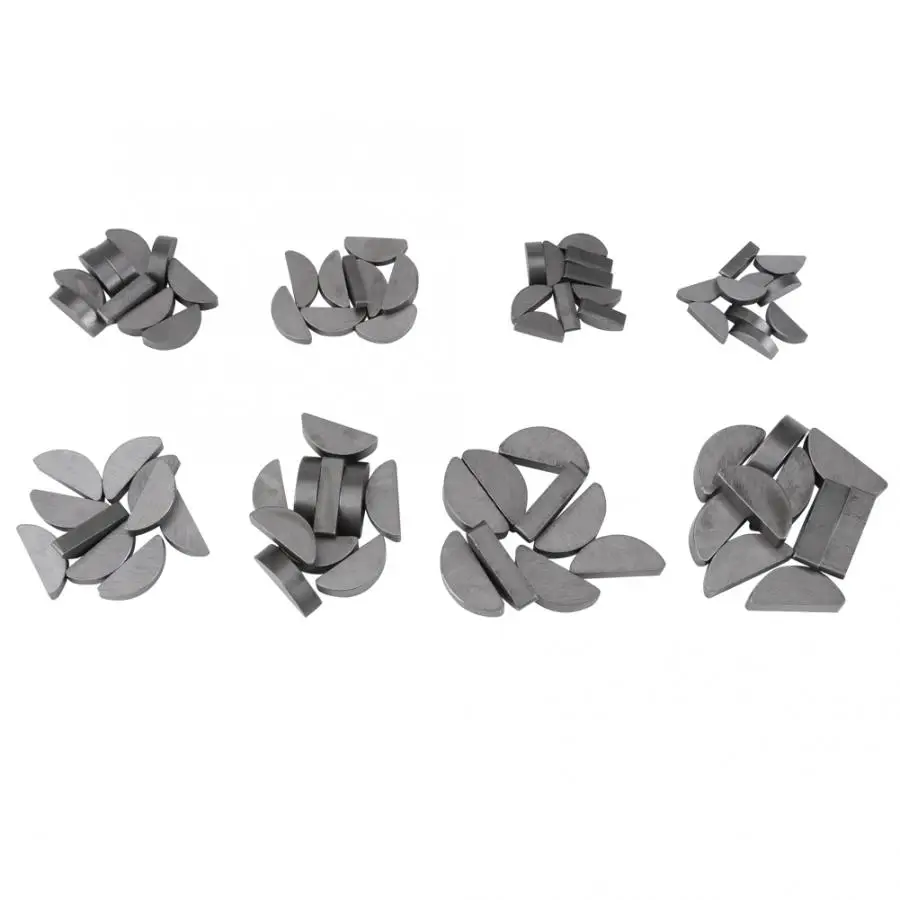 

Stainless Self Tapping Screws 80pc Metal Woodruff Key Box Set Different Size Fasteners Mechanical Industry ams Screw Nut
